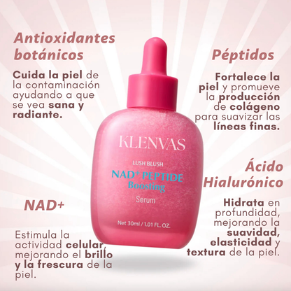 Sérum Rejuvenecedor de péptidos y NAD+